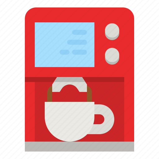 Coffee, machine, drink, caffeine, espresso icon - Download on Iconfinder
