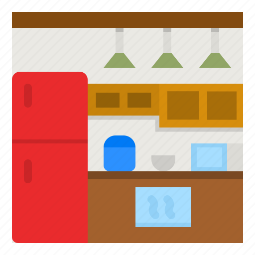 Kitchen, oven, sink, furniture, fridge icon - Download on Iconfinder