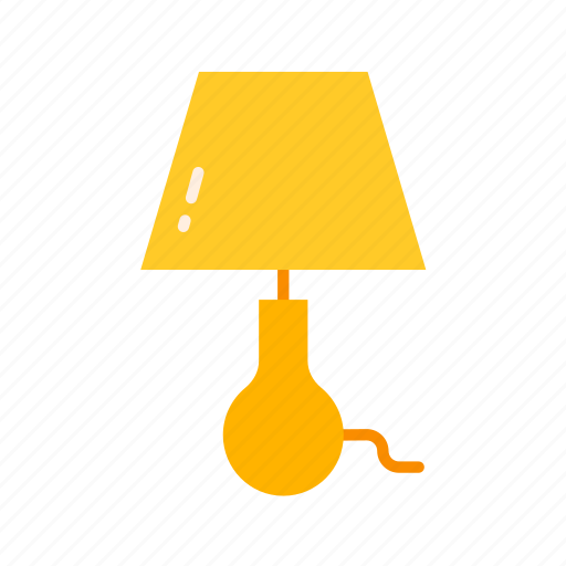 - table lamp, lamp, light, desk-lamp, study-lamp, night-lamp, furniture icon - Download on Iconfinder