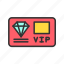 - vip card, vip, membership, vip-pass, premium, member-card, exclusive, pass 