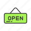 - open tag, open-sign, open-board, open, shop, hanging-board, sign-board, open-label 