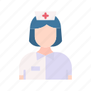nurse, healthcare, person, physician, female assistant, patient, avatar