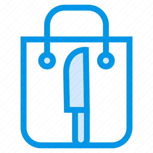 Bag, fashion, kitchen, knife, shopping, tool, tools icon - Download on Iconfinder