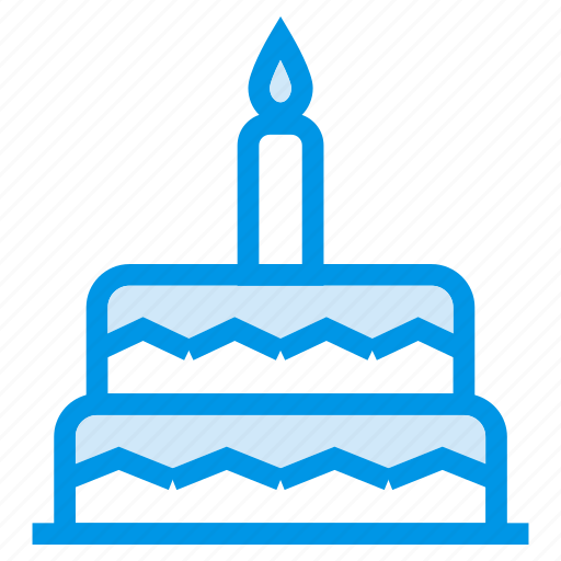 Birthday, cake, candle, celebration, dessert, love, mariage icon - Download on Iconfinder
