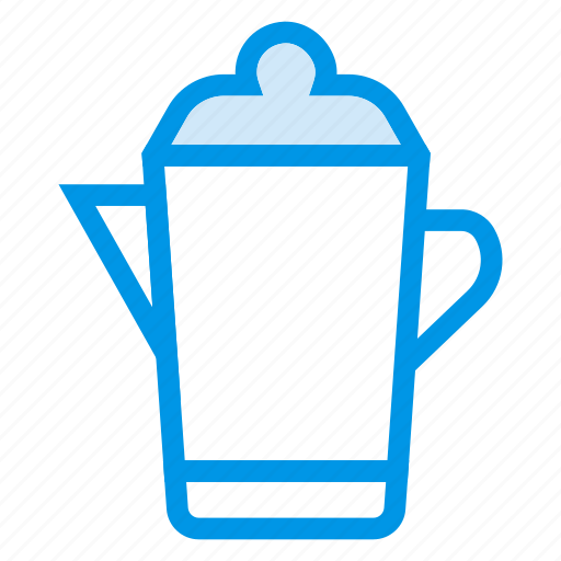 Jug, kettle, milk, pot, tea, utensil, water icon - Download on Iconfinder