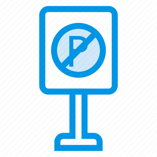 No, noparking, parking, road, sign, street, warning icon - Download on Iconfinder