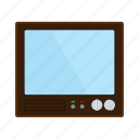cabinet, old, picture, room, screen, television, tv