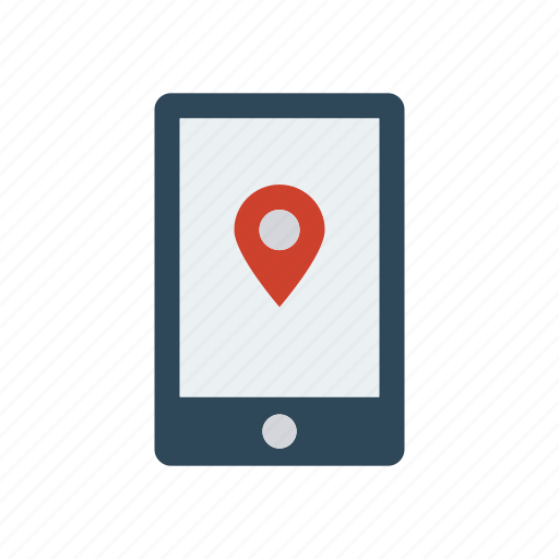 Location, map, mobile, phone icon - Download on Iconfinder