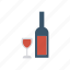 beer, bottle, glass, wine 