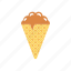 cone, cream, ice, sweet 