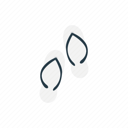 Chappal, flipflop, footwear, sandal, sleeper icon - Download on Iconfinder