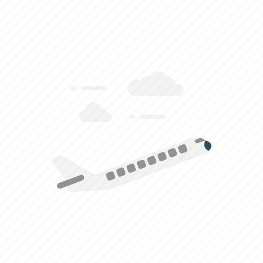 Airplane, clouds, flight, tour, travel icon - Download on Iconfinder