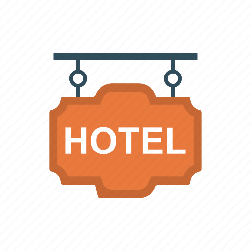 Board, hanging, hotel, infoboard, sign icon - Download on Iconfinder