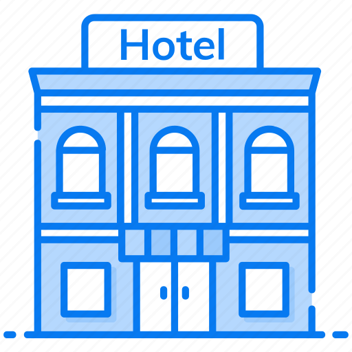 Commercial building, hostel, hotel, inn, motel, residential building icon - Download on Iconfinder