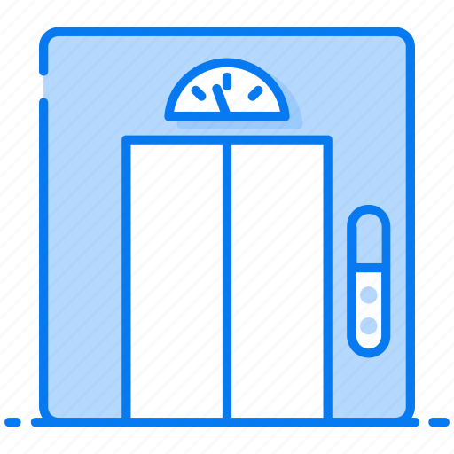 Elevator, elevator door, escalator, hotel lift, modern elevator icon - Download on Iconfinder