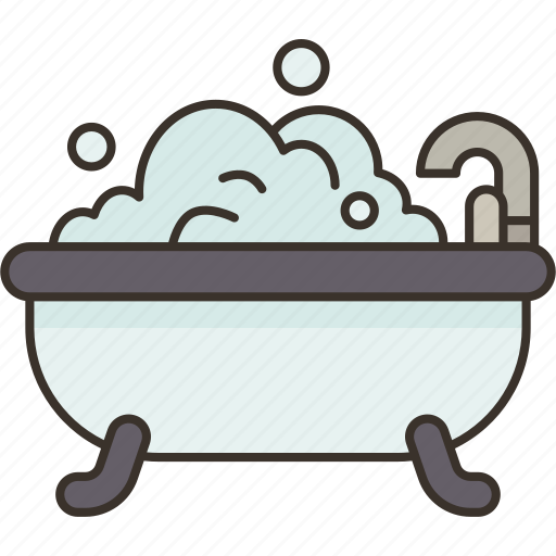 Bath, tub, soothing, relaxation, water icon - Download on Iconfinder
