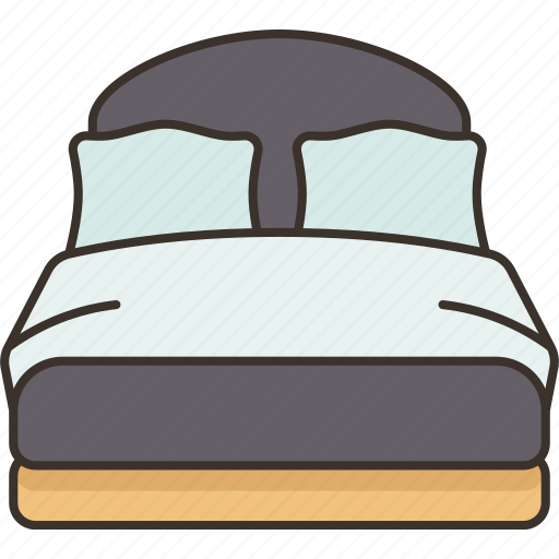Bed, rest, interior, sleep, cozy icon - Download on Iconfinder