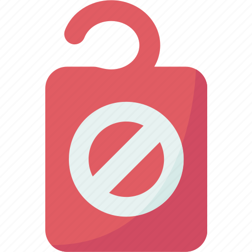 Do, not, disturb, sign, privacy icon - Download on Iconfinder