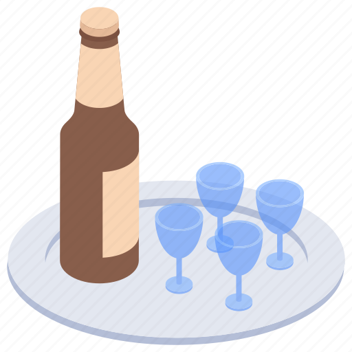 Alcohol, alcoholic beverage, alcoholic drinks, beer bottles, wine, wine bottles icon - Download on Iconfinder