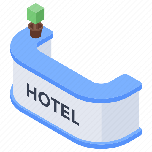 Customer service, front desk, hospitality, hotel reception, reception icon - Download on Iconfinder