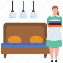 bedroom cleaning, cleaner, hotel room, housekeeper, housekeeping, room cleaning, servent 