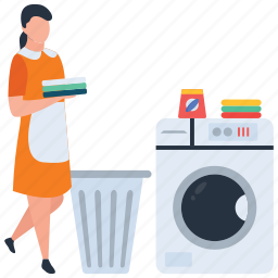 cleaning, cloth delivery, ironing service, laundry service, room service 
