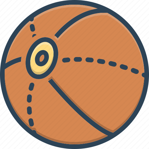 Activity, beach ball, inflatable, plastic, play, rubber, sphere icon - Download on Iconfinder