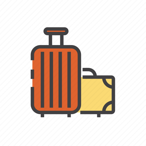 Luggage, suitcase, tourism, transport, travel, vacation icon - Download on Iconfinder