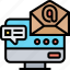 email, internet, computer, message, notify 