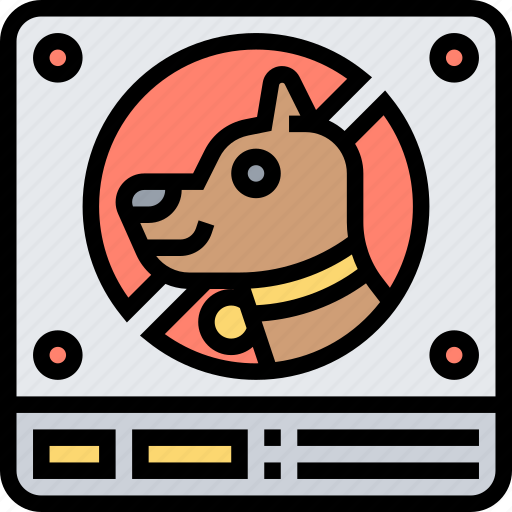 Pet, sign, not, allowed, restricted icon - Download on Iconfinder