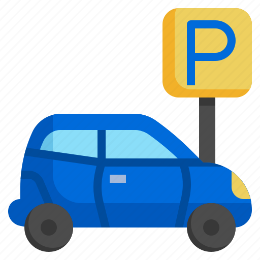 Free, parking, vehicle, sign, car, signaling icon - Download on Iconfinder