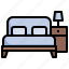 bedroom, hotel, bed, travel, furnitures 
