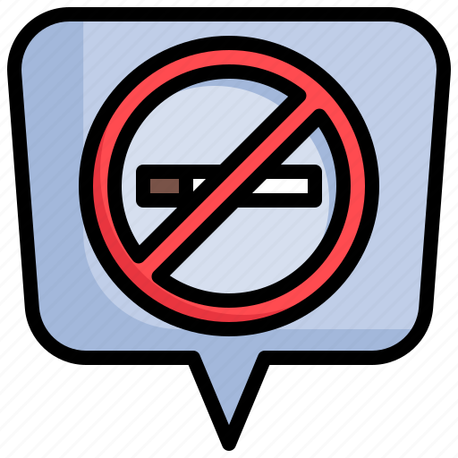 No, smoking, area, cigarette, entertainment, forbidden icon - Download on Iconfinder