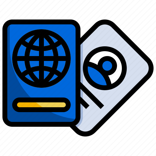Passport, identification, pass, identity, document icon - Download on Iconfinder