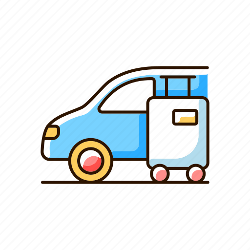Transfer, hotel service, taxi, tourism icon - Download on Iconfinder