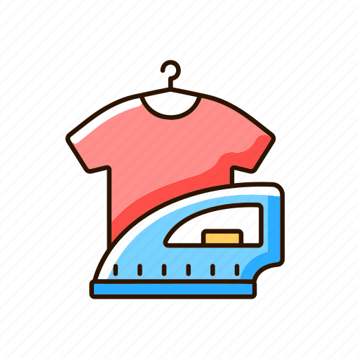 Laundry service, housework, clothes, ironing icon - Download on Iconfinder
