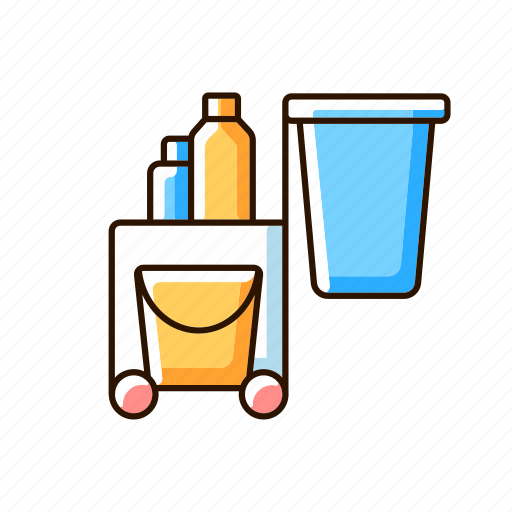Cleaning service, housework, service, hotel icon - Download on Iconfinder