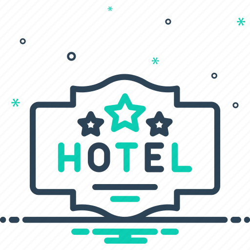 Architecture, building, decoration, hotel, hotel sign, luxury, sign icon - Download on Iconfinder
