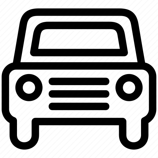 Car, drive, headlights, steering, wheel, vehicle, trasnsport icon - Download on Iconfinder