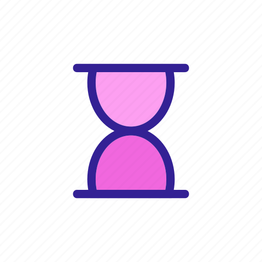 Alarm, art, concept, contour, hourglass, time icon - Download on Iconfinder