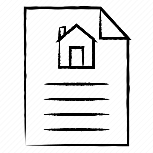 Building, home, house, paper, rent icon - Download on Iconfinder