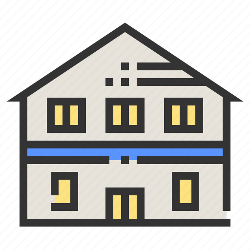 House, home, estate, building, cottage, country, traditional icon - Download on Iconfinder