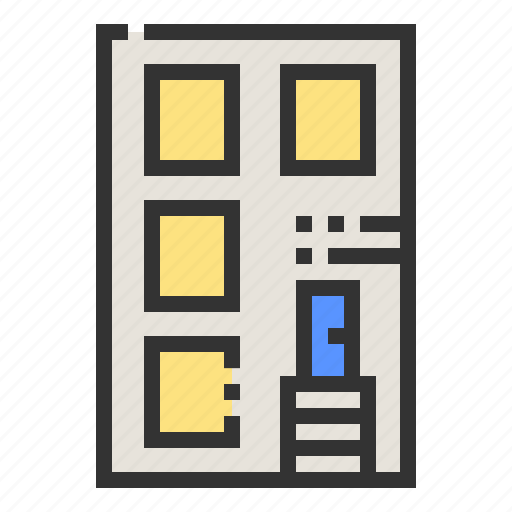 House, home, estate, mansion, building, modern, contemporary icon - Download on Iconfinder