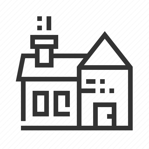 House, home, building, property, real estate, cottage, traditional icon - Download on Iconfinder