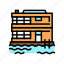 floating, water, residence, house, constructions, townhome 