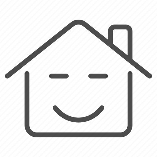 House, smile, home, dream home icon - Download on Iconfinder