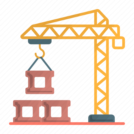 Slab, beam, lifting, crane, construction, building, lifter icon - Download on Iconfinder
