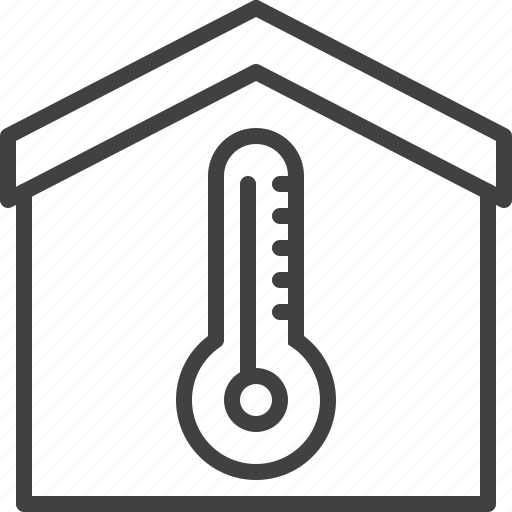 Home, inside, temperature, thermometer icon - Download on Iconfinder