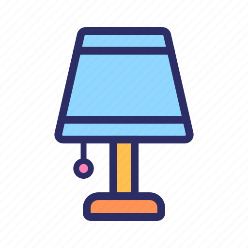 Household, interior, lamp, light icon - Download on Iconfinder