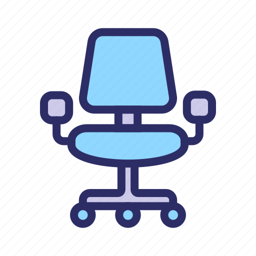 Chair, household, office, seat icon - Download on Iconfinder